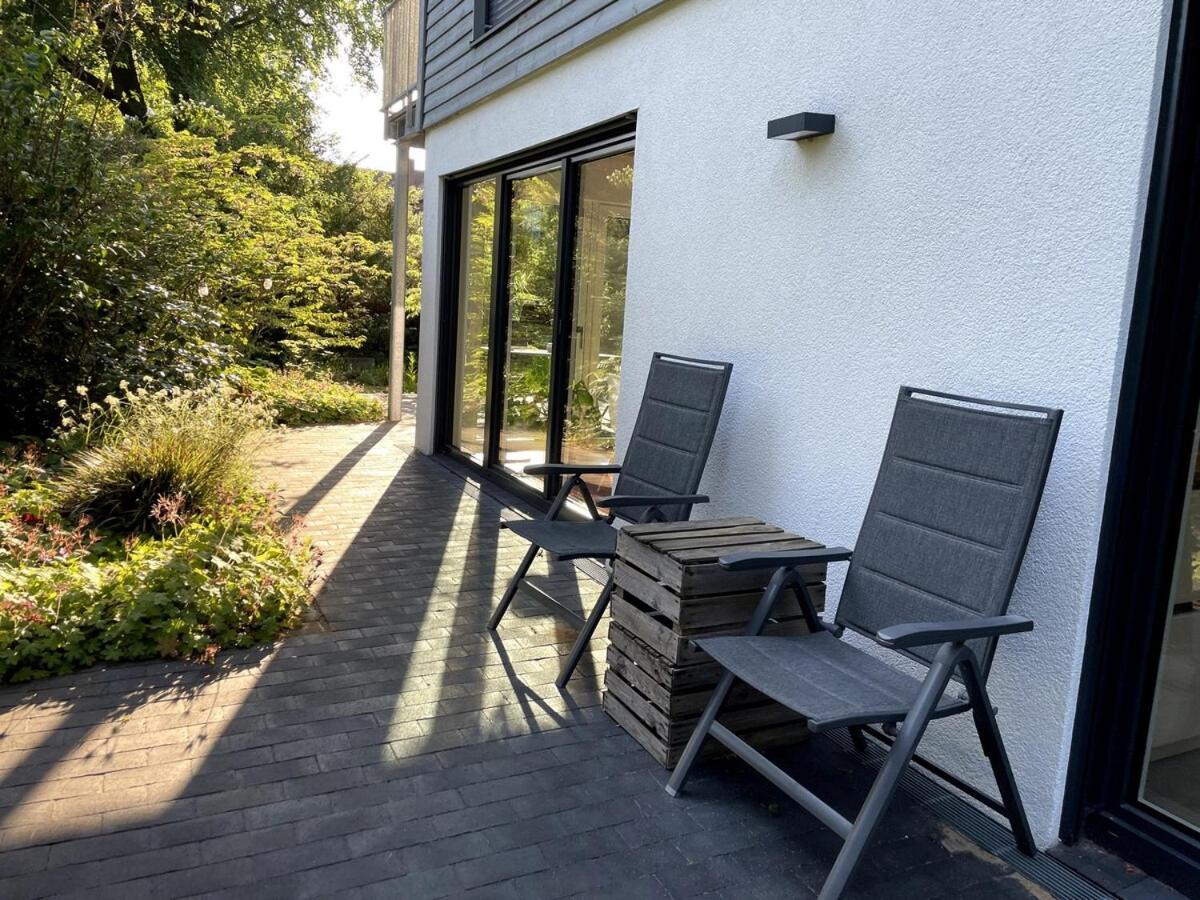 נורדרשטט Modernes Holzhaus Im Skandinavischen Stil Mit Sauna, Garten Und 2 Katzen מראה חיצוני תמונה