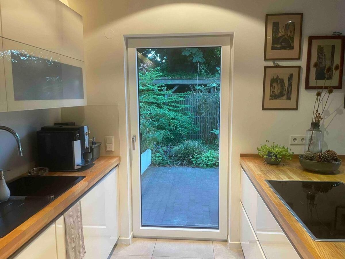 נורדרשטט Modernes Holzhaus Im Skandinavischen Stil Mit Sauna, Garten Und 2 Katzen מראה חיצוני תמונה