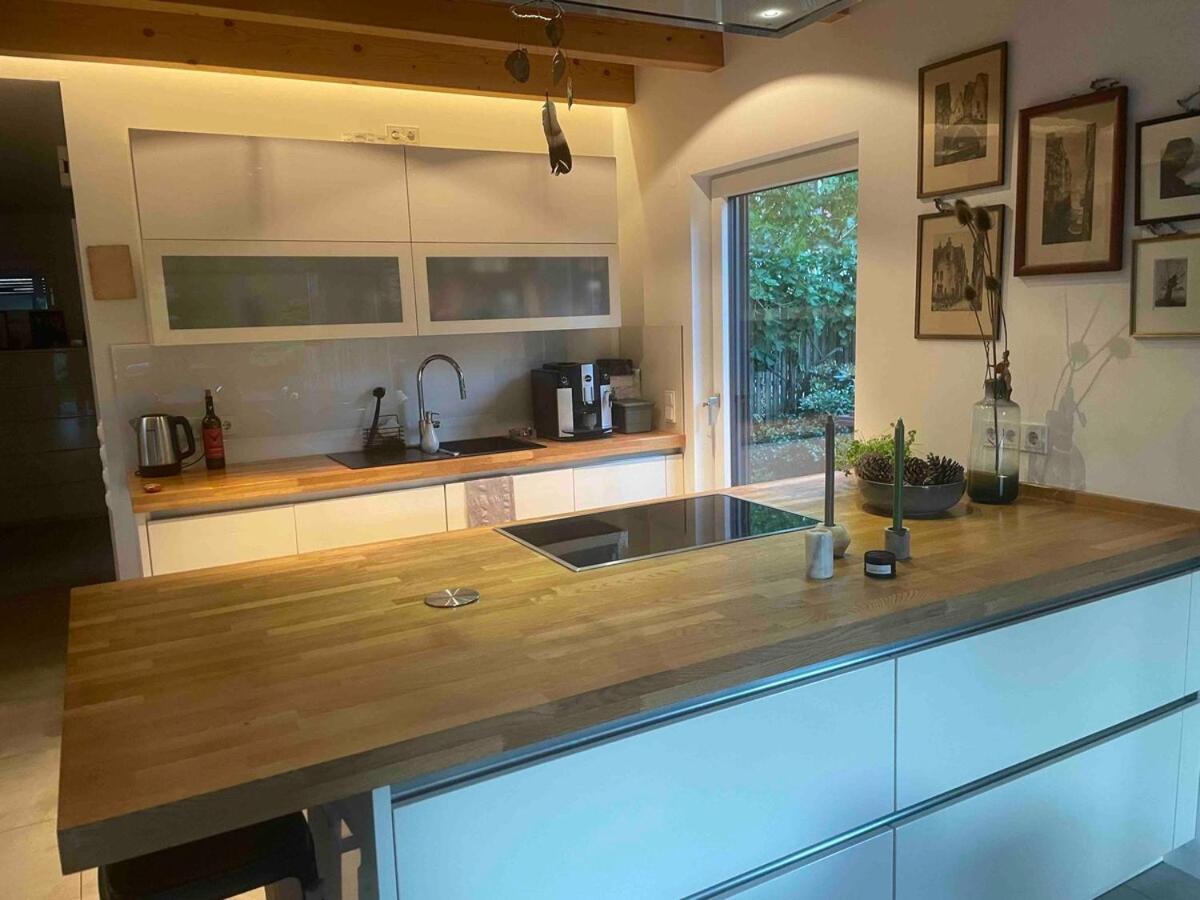 נורדרשטט Modernes Holzhaus Im Skandinavischen Stil Mit Sauna, Garten Und 2 Katzen מראה חיצוני תמונה